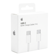 Câble USB‑C / USB-C Nylon Tressé 60W MQKJ3ZM/A - 1M - Retail box (Appl