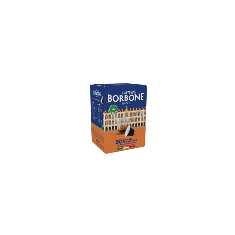 Borbone Capsule Café - Comp. Nespresso Miscela Dek 50pcs
