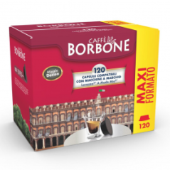 Coffee Capsules Borbone - Noir compatible with Lavazza A Modo Mio - 12