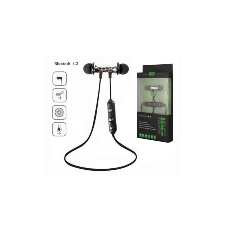 Ecouteurs Bluetooth 80 mAh Athlete V4.2 Sans Fil Tour de Cou Sport - N