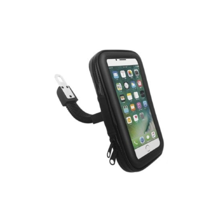 Support Téléphone Vélo / Moto Universel - Powerstar ATT-28 - Noir - Au