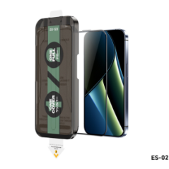 Verre Trempé Privacy Anti Espion avec Kit Pose Auto REMAX ES-02 pour i