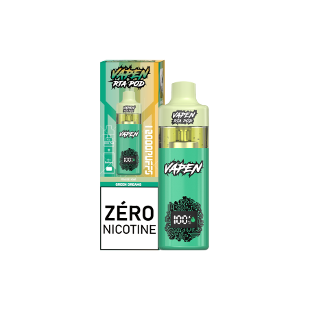 Vapoteuse E-Liquide Rechargeable Type-C - Vapen RTA Pod - 12000 puffs
