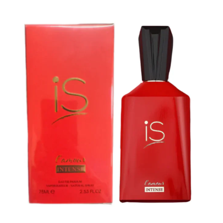 Eau de Parfum Fragrance World IS L'Amour Intense - pour femme - 75ml · Smarty Paris Beauté