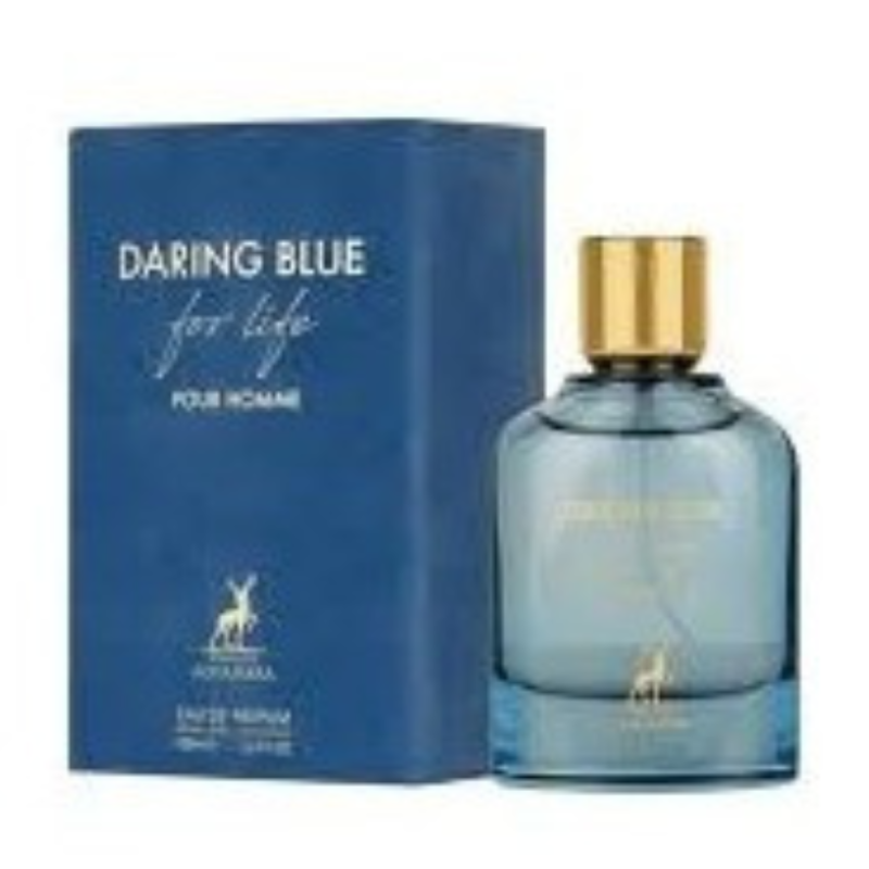 Eau de Parfum Maison Alhambra DARING BLUE - pour homme - 100ml · Smarty Paris Beauté