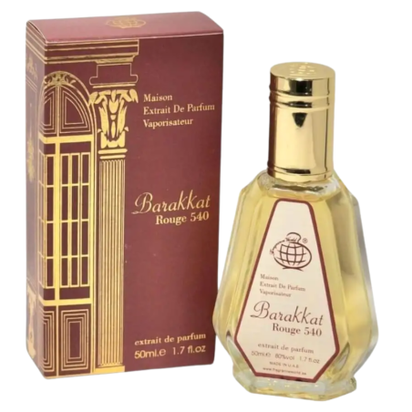 Extrait de Parfum Fragrance World Barakkat Rouge 540 - unisex - 50ml · Smarty Paris Beauté