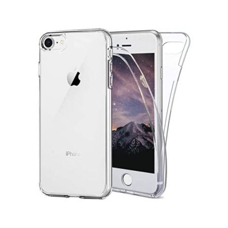 ECO Coque transparente 360° iPhone – Avant et arrière