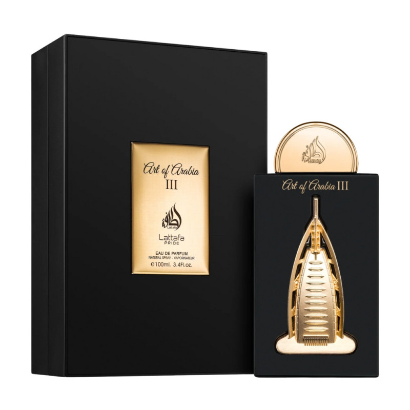 Eau de Parfum Lattafa Pride Art of Arabia III - unisex - 100ml · Smarty Paris Beauté