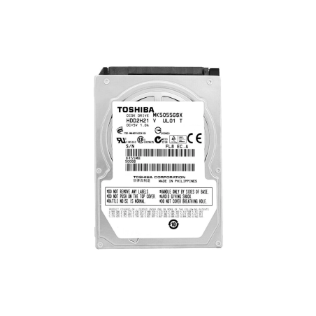 Disque Dur TOSHIBA MK5055GSX - 2.5" - 500 Go - SATA - Occasion - Mémoi