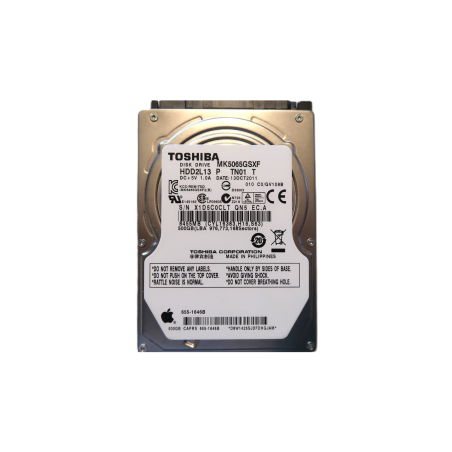 Disque Dur TOSHIBA MK5065GSXF - 2.5" - 500 Go - SATA - Occasion - Mémo