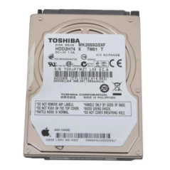 Disque Dur TOSHIBA MK2555GSXF - 2.5" - 250 Go - SATA - Occasion - Mémo