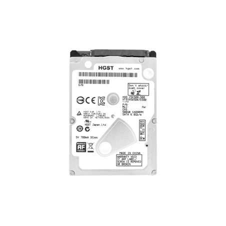 Disque Dur HGST HTS545050A7E680 - 2.5" - 500 Go - SATA - Occasion - Mé
