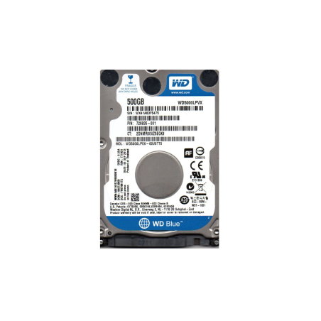 Disque Dur WESTERN DIGITAL WD5000LPVX - 2.5" - 500 Go - SATA - Occasio