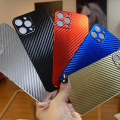 Film de Protection Arrière en Verre avec Motif Losange pour iPhone | Smarty Paris