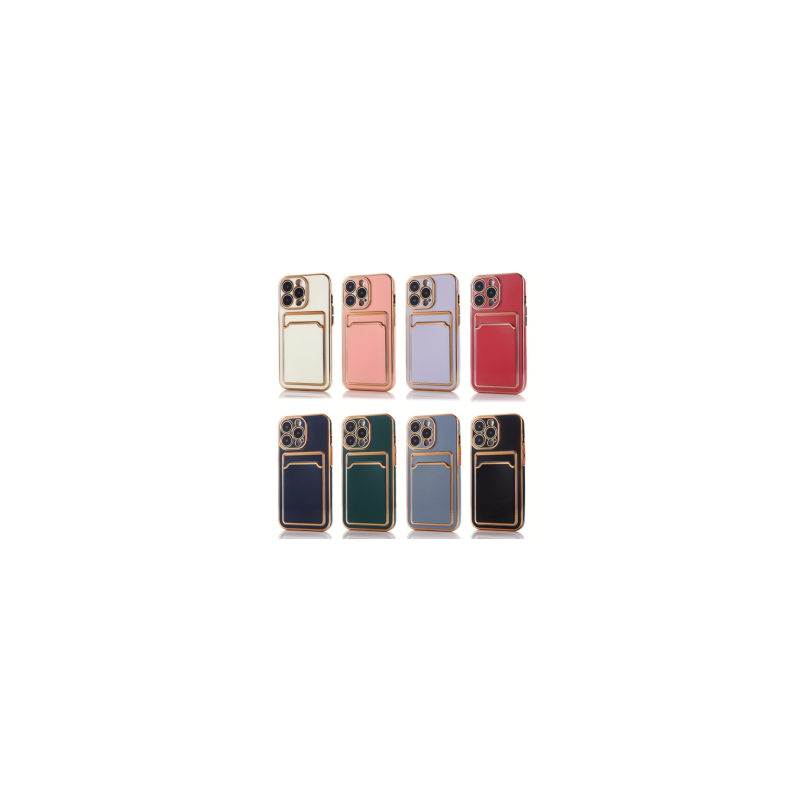 Coque de téléphone Antichoc avec Porte-Cartes pour iPhone