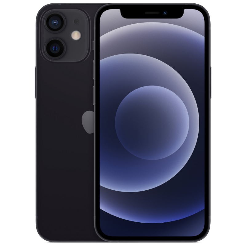 Apple iPhone 12 – 128GB Black · Refurbished Grade A