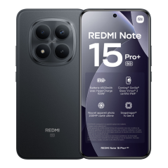 Xiaomi Redmi Note 15 pro+ 5G 12 Go/512 Go Noir - Neuf - Smar