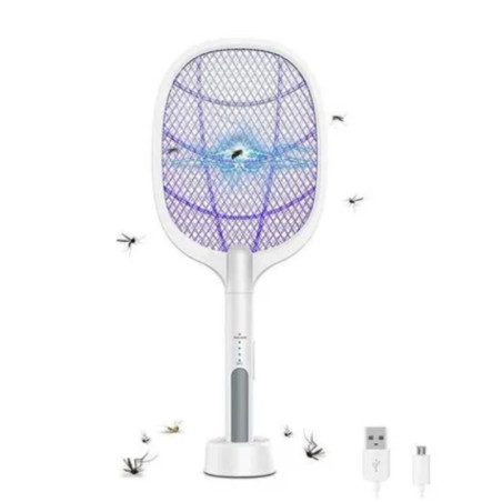Raquette électrique anti-moustiques ECO – Lampe UV