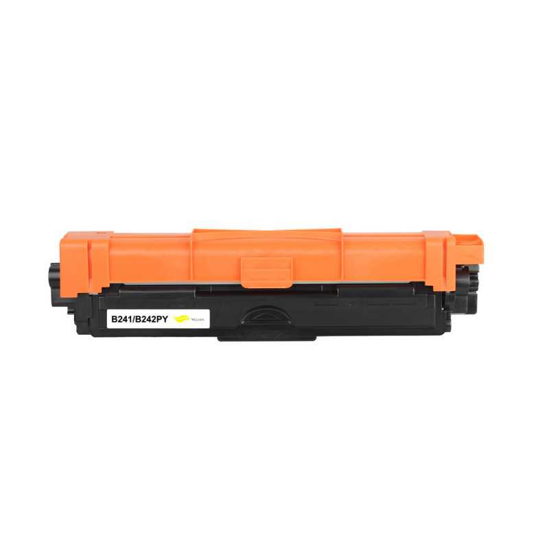 Toner compatible Brother TN-241Y / TN-242Y – Jaune 1400 pages