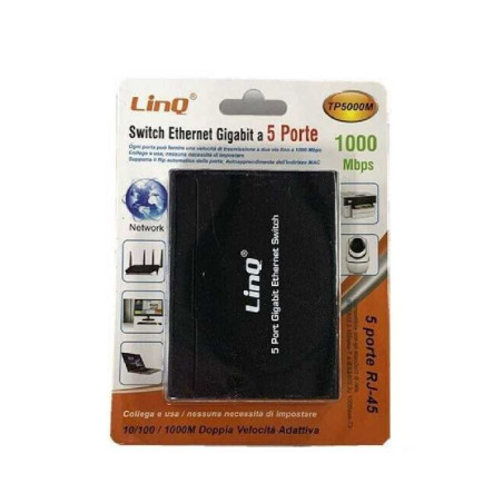 Ethernet Switch LinQ TP5000M – 5 Ports