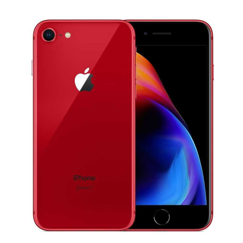Apple iPhone 8 – 64GB Red Grade AB with Accessories · Refurbished