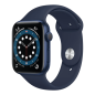 Montre Connectée Apple Watch Series 6 Cellulaire 44mm Blue Aluminium avec bracelet - Grade AB (TVA Sur Marge)* Montre Connectée Apple Watch Series 6 Cellulaire 44mm Blue Aluminium avec bracelet - Grade AB (TVA Sur Marge)*