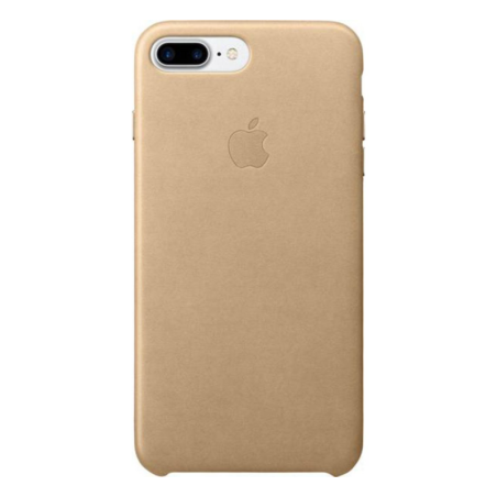 Coque cuir Apple iPhone 7 Plus 8 Plus Bronze | Smarty