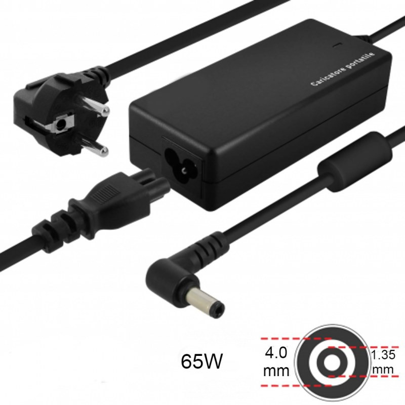 Chargeur PC ECO pour Asus – 65 W 19 V 3,42 A embout 4,0 x 1,35 mm Chargeur PC ECO pour Asus – 65 W 19 V 3,42 A embout 4,0 x 1,35 mm