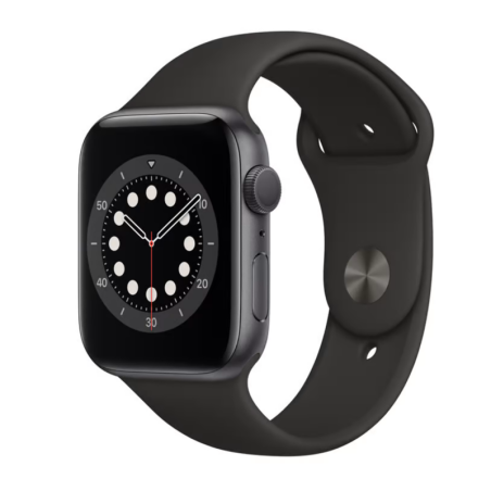 Montre Connectée Apple Watch Series 6 Cellulaire 44mm Aluminium Noir - Grade AB