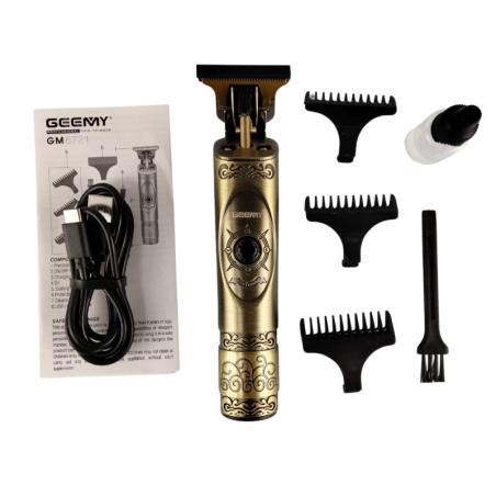 Tondeuse à Cheveux Electrique Rechargeable USB Geemy GM6721 · Smarty Paris