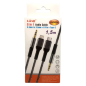 Câble audio LinQ AV9034 3-en-1 – Jack 3,5 mm, Lightning et USB-C, 1,5 m
