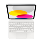 Housse/Clavier Magic Keyboard Folio pour iPad 10ème génération avec Trackpad Intégré - USB-C - AZERTY - Blanc (Apple) Housse/Clavier Magic Keyboard Folio pour iPad 10ème génération avec Trackpad Intégré - USB-C - AZERTY - Blanc (Apple)