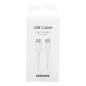 Samsung USB-C to USB-C Cable EP-DX310JWEGEU – 3A 1.8m White Samsung USB-C to USB-C Cable EP-DX310JWEGEU – 3A 1.8m White