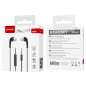 Hands-Free Earphones D-power K6001 S3 – 3.5 mm Jack Black