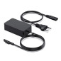 Chargeur secteur ECO compatible Surface Pro 2 – 45 W 12 V/3,6 A Chargeur secteur ECO compatible Surface Pro 2 – 45 W 12 V/3,6 A