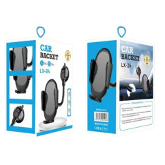 Suction Car Mount LX-24 Black | Smarty