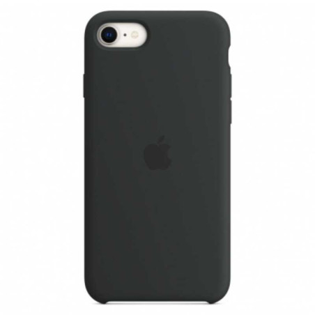 Coque silicone iPhone 7 8 SE minuit | Smarty