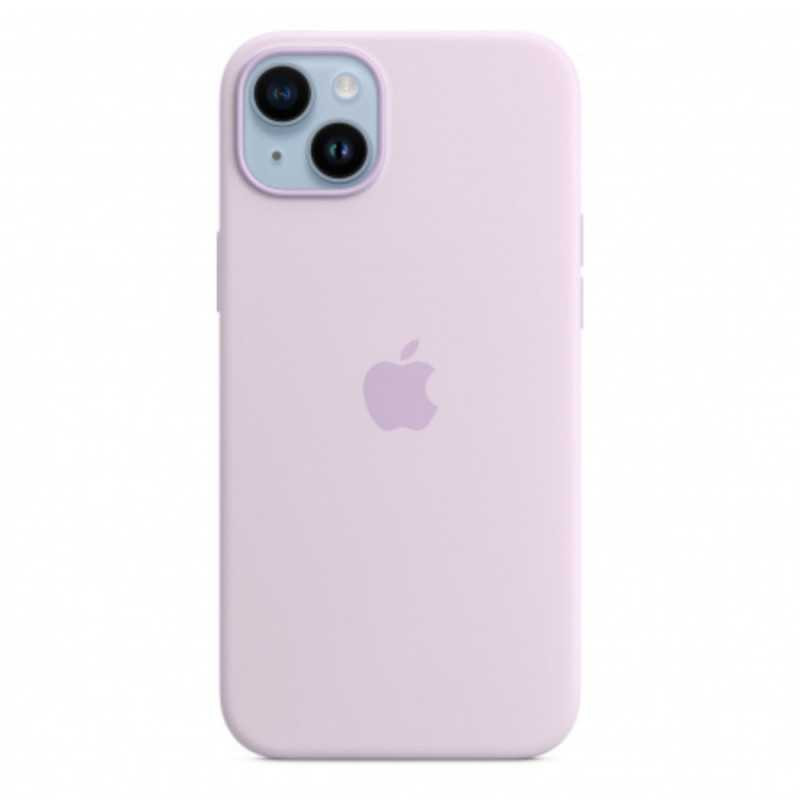 Apple Silicone Case with MagSafe for iPhone 14 Plus – Purple