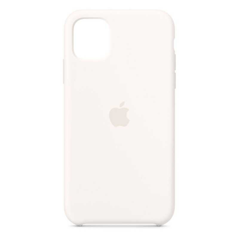 Apple Coque en silicone iPhone 11 – Blanc