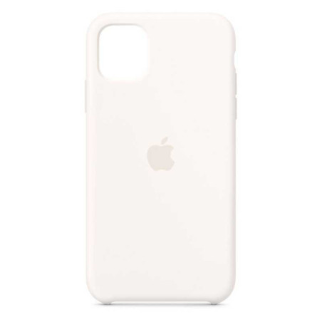 Coque silicone Apple iPhone 11 blanc | Smarty Paris