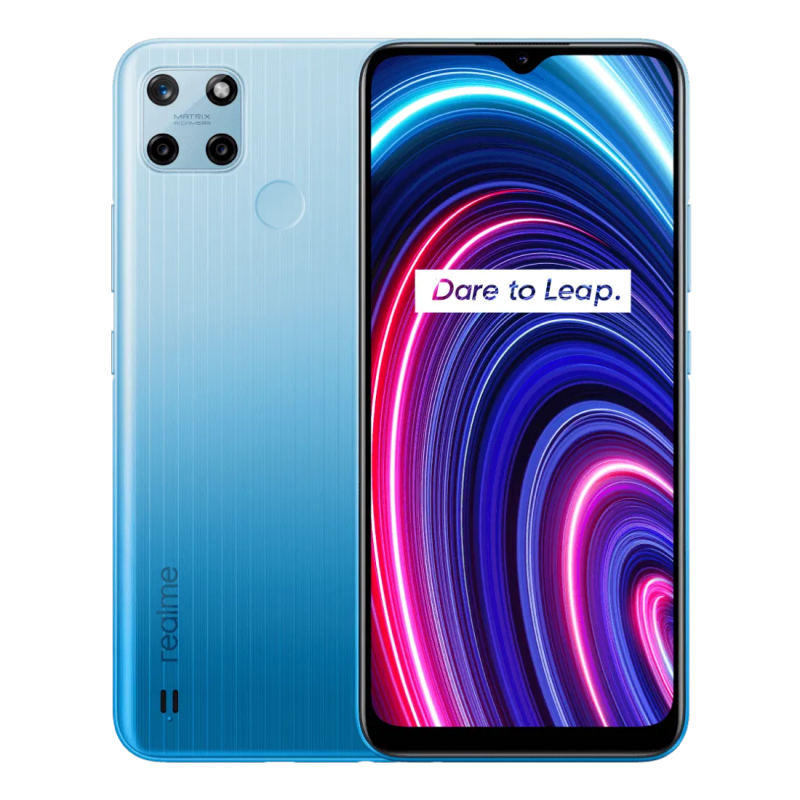 Smartphone Realme C25Y – 4GB / 128GB Blue Grade A · Refurbished