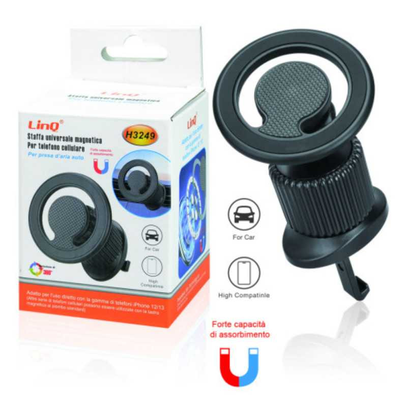 Universal Magnetic Car Phone Mount LinQ H3249 Universal Magnetic Car Phone Mount LinQ H3249