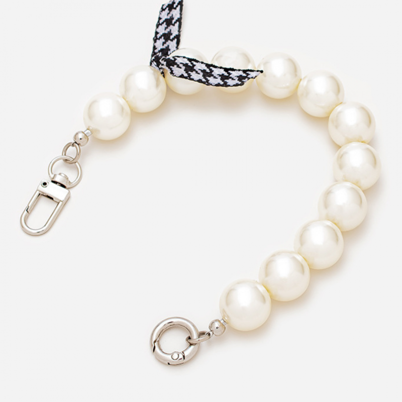 Pearl Phone Case Necklace – Rosy Buckle 29 cm