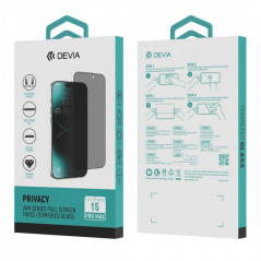 Verre anti-espion Devia iPhone 15 Pro Max | Smarty