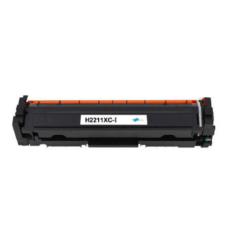 Toner compatible ECO HP 207X W2211X – Bleu 2450 pages