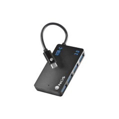 NGS 4-Port USB-C Hub Black | Smarty