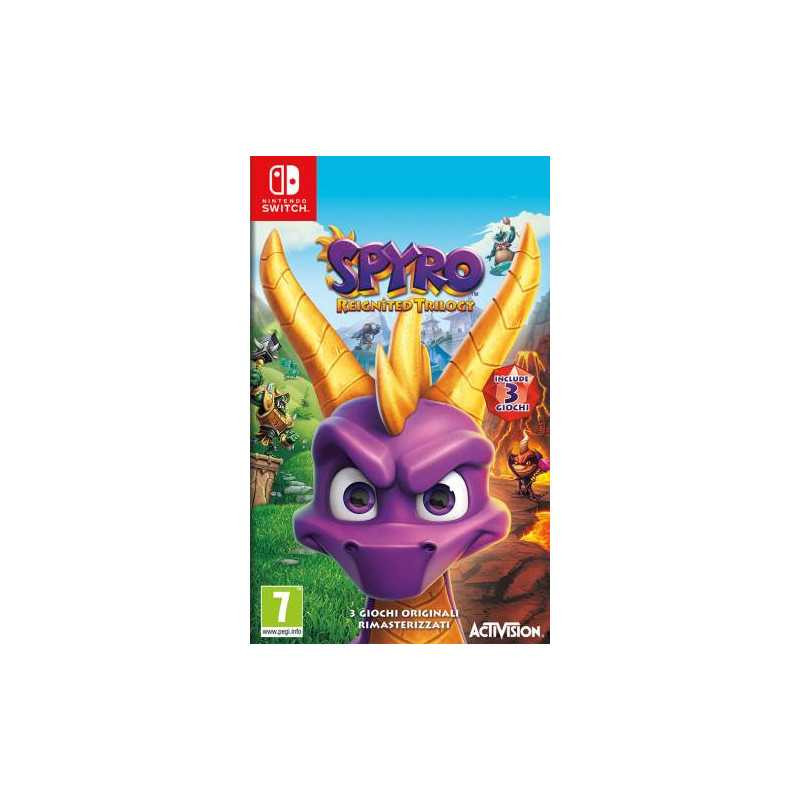 Jeux Nintendo Switch Spyro Reignited Trilogy Jeux Nintendo Switch Spyro Reignited Trilogy