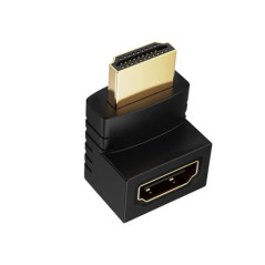 Black HDMI 90° Adapter 4K | Smarty