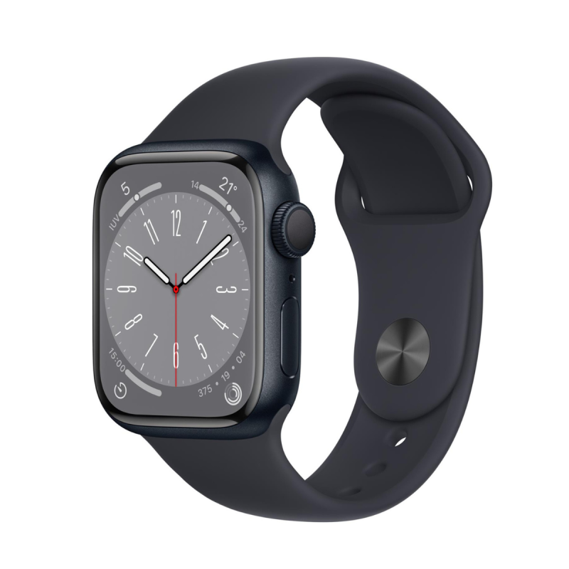 Smartwatch Apple Watch Series 9 GPS – 45mm Midnight aluminum with band · Refurbished
