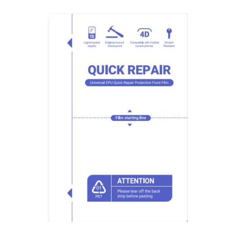 Universal Hydrogel EPU Screen Protector CUTTING – Quick Repair, 20 pcs